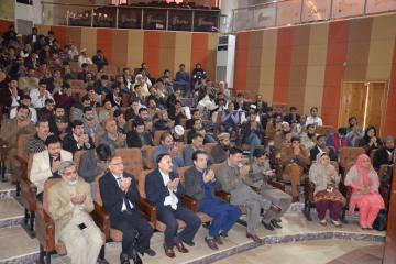 03-VC KMU Dr. Arshad Javed and Ex-VC KMU Dr Hafiz Ullah along with others offering fateha during condolence reference of Capt. Jazib Shaheed (Custom)1518410464.JPG